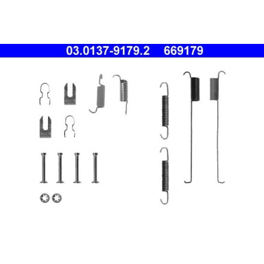03.0137-9179.2 Zubehörsatz, Bremsbacken