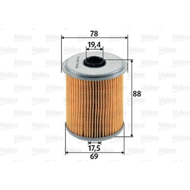 VALEO Kraftstofffilter | 587910