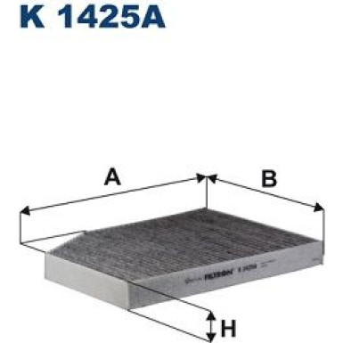 FILTRON Filter, Innenraumluft K 1425A