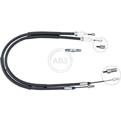 A.B.S. Handbremsseil Seilzug Festellbremse K13196