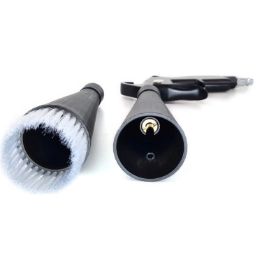 OK-04.0309 Tornado Duo-Turbo, Polsterreinigungspistole mit Bürste