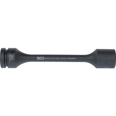 BGS Torsions-Kraft-Steckschlüssel-Einsatz Sechskant | Antrieb Innenvierkant 25 mm (1"""") | SW 32 mm | 450 Nm | 6943
