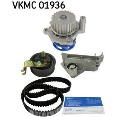 SKF Wasserpumpe + Zahnriemensatz | VKMC 01936