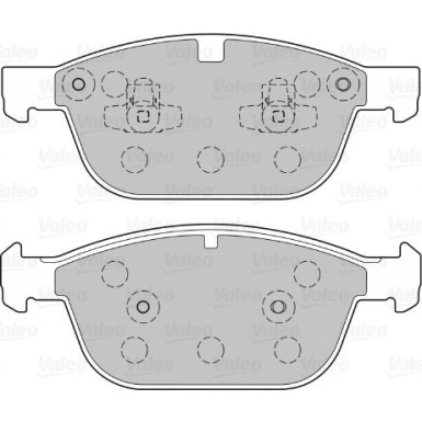 VALEO Bremsbeläge 601381
