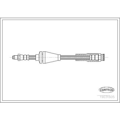 CORTECO Bremsschlauch