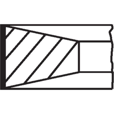 MAHLE Kolbenringsatz 039 RS 00113 0N1