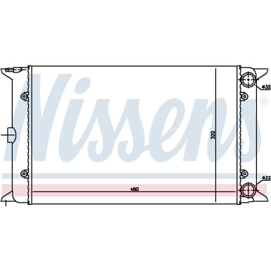Wasserkühler PKW | VW Golf,Jetta,Scirocco | 65030