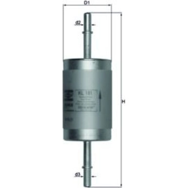 MAHLE Kraftstofffilter | KL 181