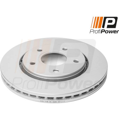 PROFIPOWER Bremsscheibe 3B1216