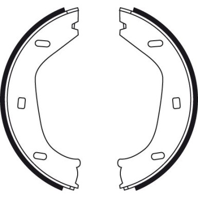 41 462 000 Bremsbacken | BMW E30,E26,E23,ALFA 82 | GS8219