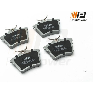 PROFIPOWER Bremsbelagsatz, Scheibenbremse 1B2037