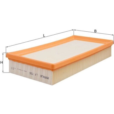MAHLE Luftfilter MAHLE Luftfilter