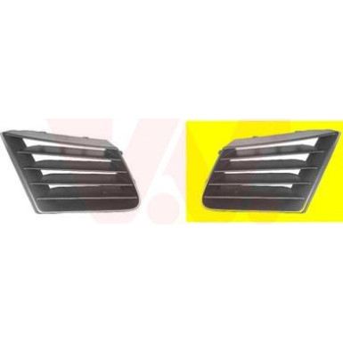 VAN WEZEL Kühlergitter 4917511 Equipart