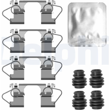 ZUBEHÖRSATZ, SCHEIBENBREMSBELAG | LX0744
