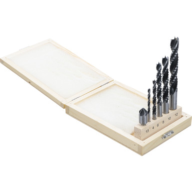 BGS Holzkronen-Fräsbohrer-Satz | 4 - 12 mm | 6-tlg | 50401