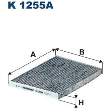 FILTRON Filter, Innenraumluft | K 1255A