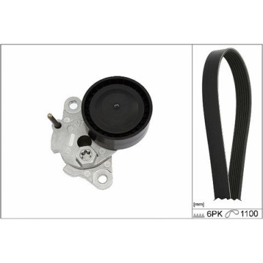 INA Keilrippenriemensatz 529 0085 10