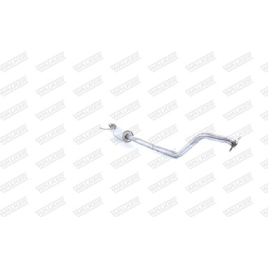 66 / Auspufftopf Mitte | OPEL AGILA (B) (H08) 1.2 08 | 23649