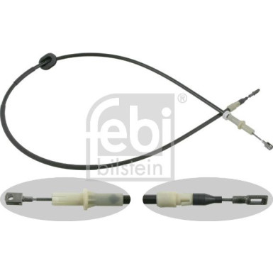 FEBI BILSTEIN Seilzug, Feststellbremse 26467