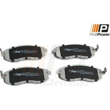 PROFIPOWER Bremsbelagsatz, Scheibenbremse 1B1224 PROFIPOWER Bremsbelagsatz, Scheibenbremse 1B1224