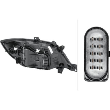 HELLA Hauptscheinwerfer HELLA Hauptscheinwerfer