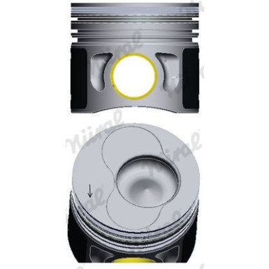 NÜRAL Kolben 87-114900-65 NÜRAL Kolben 87-114900-65