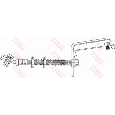 Bremsschlauch | LAND ROVER DISCOVERY I 3.9 V8 4x4 93-98 | PHD963