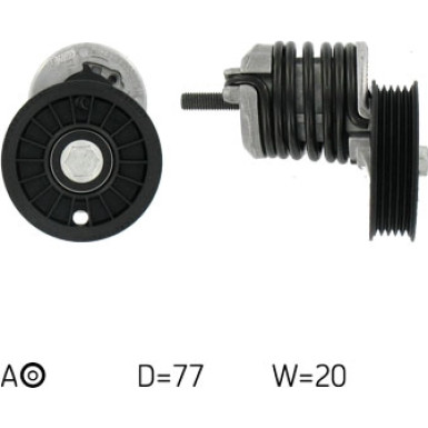 Spannrolle Multi-V | AUDI,VW | VKM 31034