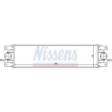 Ladeluftkühler PKW OPEL MOVANO/REN MAST 1,9-2,8DTi 98 FIRST FIT 96890