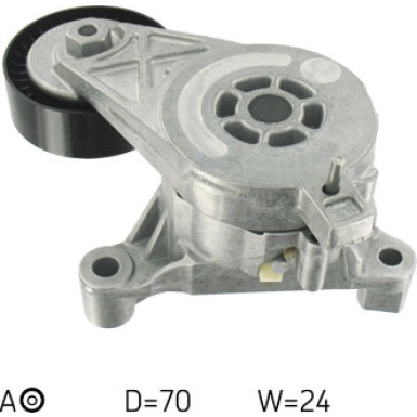 Spannrolle Multi-V | AUDI,SEAT,SKODA,VW 1,9-2,0 Tdi | VKM 31022