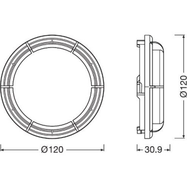 LEDCAP08 Kappe, Hauptscheinwerfer LEDriving® CAP