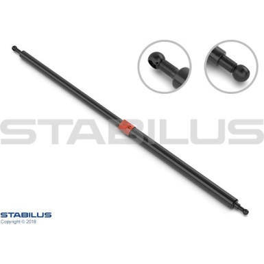 Gasfeder, Vorne L 672 250N FIAT Coupe 02/94-08/00 LIFT-O-MAT® 11592