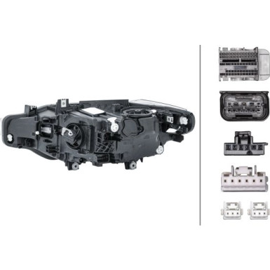 Scheinwerfer R VOLL-LED +TGFL +KRVL HELLA PQ | BMW 3ER F30/F31 LIM/TOUR 5,15-10,18 | 1EX 012 103-921