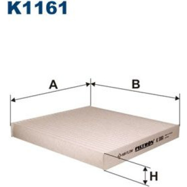 FILTRON Filter, Innenraumluft | K 1161