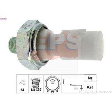 1.800.182 Öldruckschalter Made in Italy - OE Equivalent