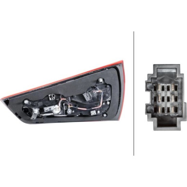 HECKLEUCHTE HELLA | AUDI A1 10-18 | 2SK 011 735-051 HECKLEUCHTE HELLA | AUDI A1 10-18 | 2SK 011 735-051