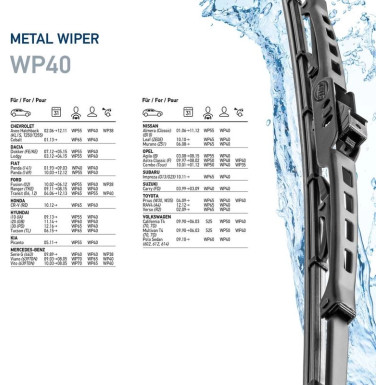 9XW 178 878-161 Wischblatt Metal