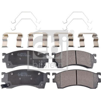 FEBI BILSTEIN Bremsbeläge 16198