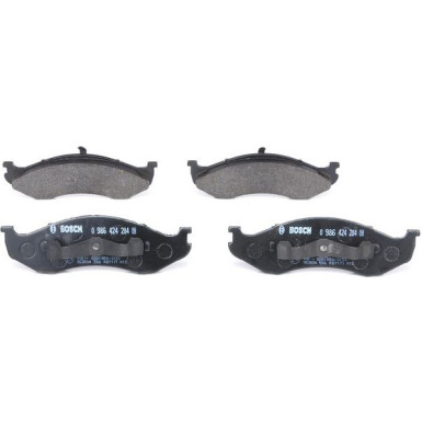 Bremsklötze | JEEP,CITROEN,KIA,BEIJING | 0 986 424 284
