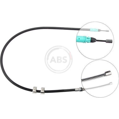 A.B.S. Handbremsseil Seilzug Festellbremse | K13776