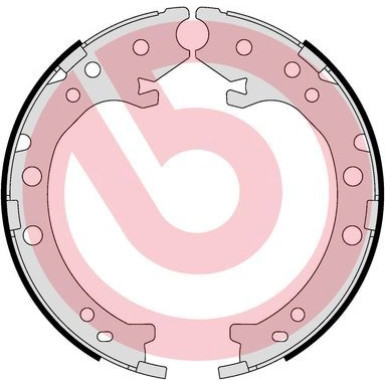 S 28 519 Bremsbackensatz, Feststellbremse ESSENTIAL LINE S 28 519 Bremsbackensatz, Feststellbremse ESSENTIAL LINE