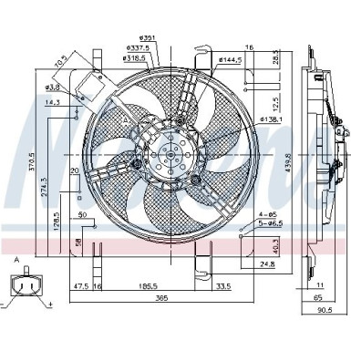 Kühlerlüfter PKW | FORD KA +AC 03 | 85028