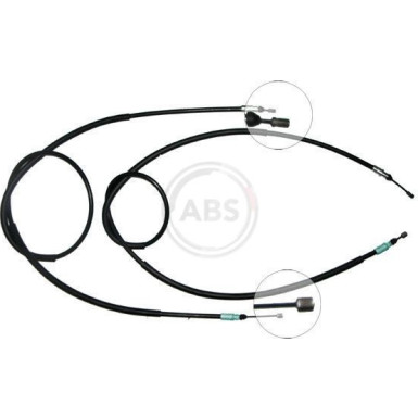 A.B.S. Handbremsseil Seilzug Festellbremse K19655 A.B.S. Handbremsseil Seilzug Festellbremse K19655
