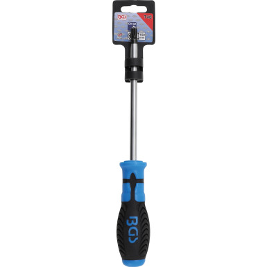 BGS Schraubendreher | T-Profil (für Torx) mit Bohrung T40 | Klingenlänge 150 mm | 7849-T40