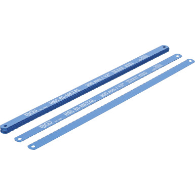 BGS Metallsägeblätter | HSS flexibel | 13 x 300 mm | 10-tlg | 2061