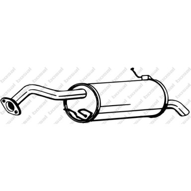 BOSCH | Automotive Auspuffschalldämpfer 171-199