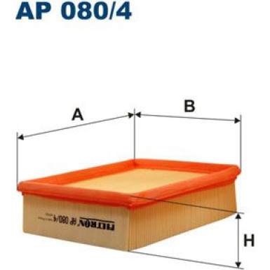 FILTRON Luftfilter AP 080/4