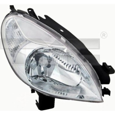 Scheinwerfer R H4 +LWR -MOT | CITROEN PICASSO 2,04-10,06 | 1965,513,3