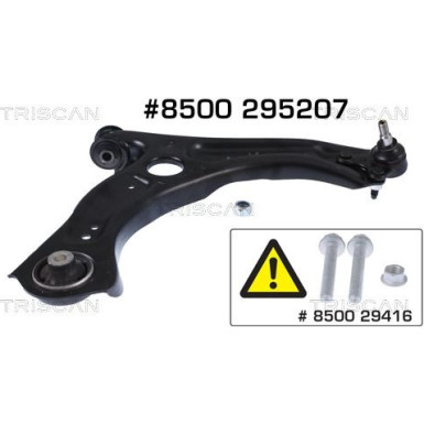 8500 295207 Lenker, Radaufhängung