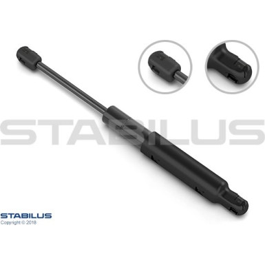 Gasfeder, Vorne L 584 280N MERCEDES C160 09/04-07/06 LIFT-O-MAT® 3474XK